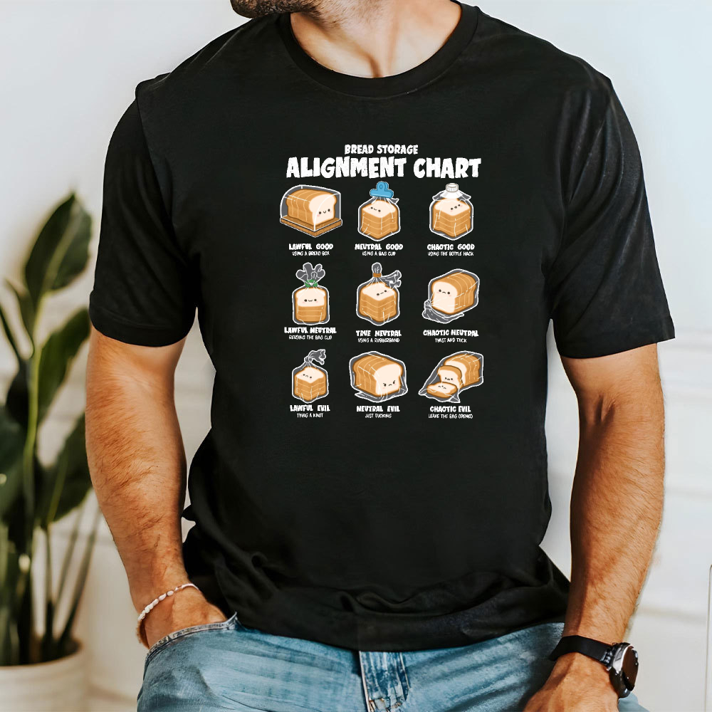 Cute Cartoon Grid Print T-Shir - đánh giá và giá Food Storage Chart