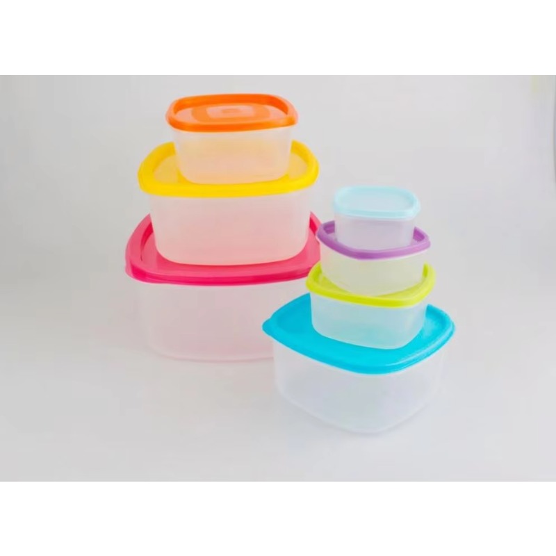 Rainbow 7pcs Food Container Pl - đánh giá và giá Food Storage Containers