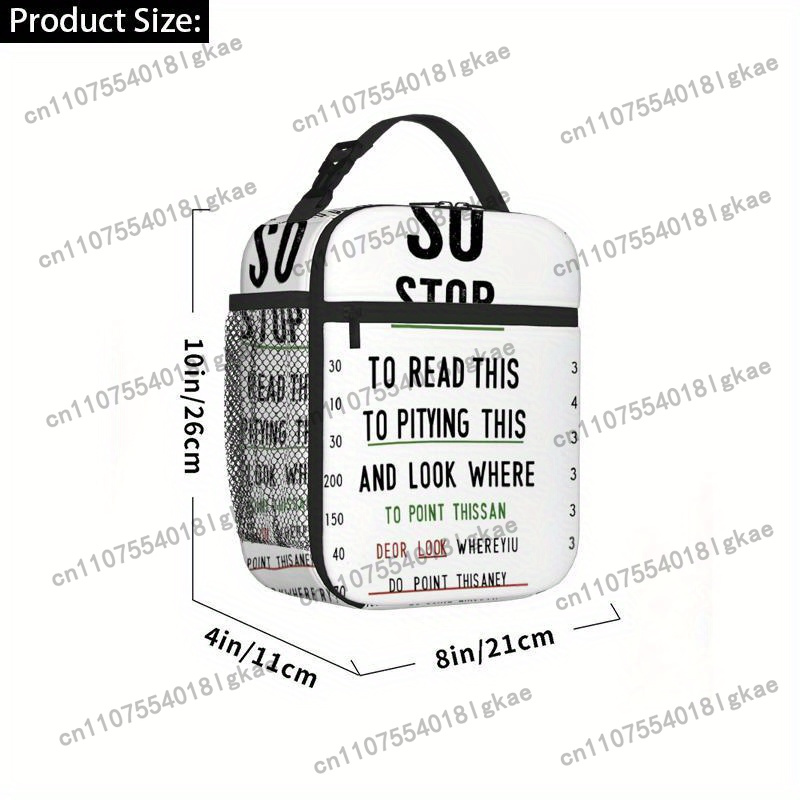 1pc, Eye Chart Humor Printed T - đánh giá và giá Food Storage Chart
