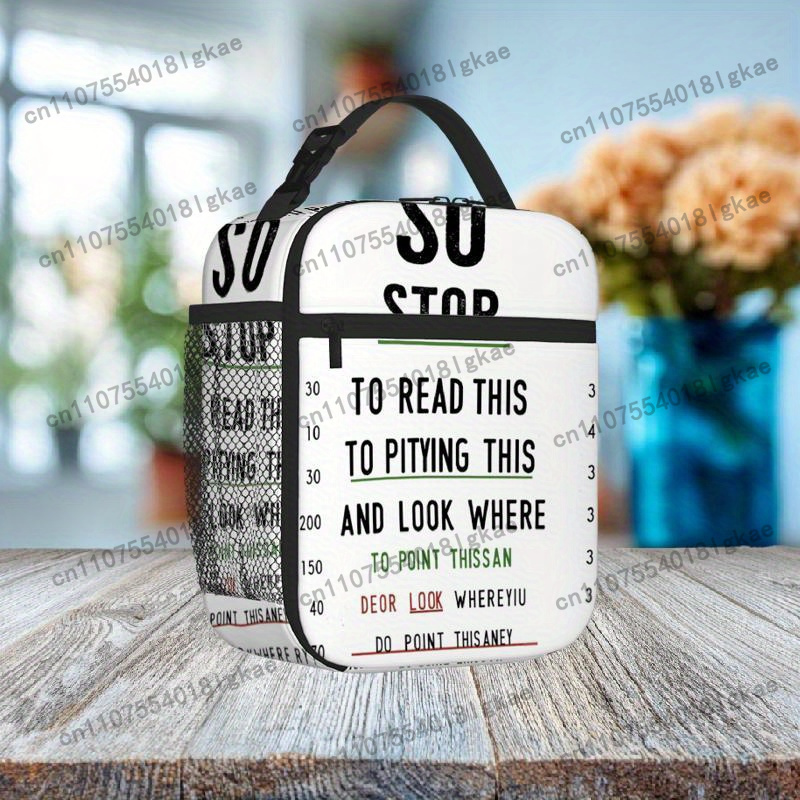 1pc, Eye Chart Humor Printed T - đánh giá và giá Food Storage Chart
