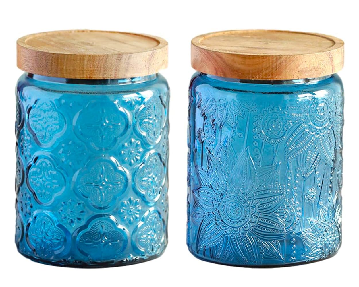Vintage Glass Kitchen Storage  - đánh giá và giá Food Storage Pantry